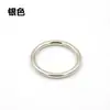 Anillos Metálicos en Forma de O Disponibles para Ropa, Zapatos, Bolsos, Correas de Sombrero y Hebillas Redondas