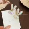 Presilha de Cabelo de Coelho de Pérola de Imitação de Luxo para Mulheres, Presilha Lateral, Presilha para Franja, Presilha para Testa, Presilha Bico de Pato, Grampo