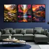 Suministro exclusivo transfronterizo de populares pinturas de diamantes para manualidades (DIY), pinturas de paisajes, punto de cruz 5D con diamantes completos, pinturas decorativas para sala de estar