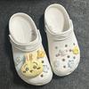 Chinelos de Desenho Animado Transfronteiriços Chiikawa Acessórios Femininos Xiaoba Usachi Giyi Flor de Sapato Fivela de Sapato Fofa