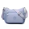 2026 Nueva Bolsa Grande con Compartimento con Cremallera, Bolsa de Viaje de Verano para Mujer, Bolso de Hombro Cruzado de Tela Oxford de Nylon a la Moda