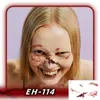 2025 Novos Adesivos de Tatuagem de Halloween Transfronteiriços Adesivos de Cicatriz para Rosto à Prova d'Água Adesivos de Cicatriz Engraçados de Terror de Halloween