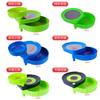 Bandeja Magnética Completa para Cebo con Soporte para Hebilla de Tarjeta, Bandeja Magnética Fuerte para Cebo, Caja Universal de Cebo de Dos Capas y Tres Capas, Suministros de Pesca