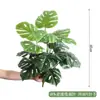 Venta al por mayor spot combinación de plantas verdes artificiales macetero exterior departamento de ventas de calle comercial canaleta para flores decoración de ventana cuadrada