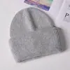 Novo Chapéu de Lã Tricotado Quente para Outono e Inverno, Chapéu de Lã Mesclada com Caxemira Moderno com Proteção para Orelhas, Para Cabeças Grandes, Chapéu Versátil para o Frio, Rosto Pequeno