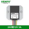 Módulo redutor conversor de potência DC 24V para 12V