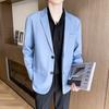 Casaco Masculino Sensação Malandro Bonito Casual Terno Cheiro Suave Estilo Levemente Maduro Pequeno Terno Padrinho Outono 2022 Usar Fino Tendência