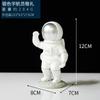 Decoração Criativa de Astronauta Espacial em Resina para Mesa de Escritório, Estúdio Suave, Estante, Casa Moderna, Presente de Aniversário