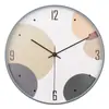 Reloj de pared de 12 pulgadas reloj de pared sala de estar moda creativo hogar dormitorio reloj moderno simple silencioso reloj de cuarzo