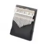 Piano de pulgar Kalimba de 17 notas Piano de dedos de 17 notas 10 notas 17 notas Piano de tablero sólido de una sola tabla Transfronterizo