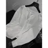 [Producto Destacado] Yuran 26 Nueva Colección Primavera/Verano Camisa de Algodón Popelina Ligera de Alta Calidad con Pliegues Pierna Recta Cordón Manga Larga