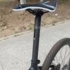 Asiento de bicicleta de montaña de fibra de carbono 3K Cross-Border para bicicleta de carretera, junta de tubo de asiento de varilla, accesorios de bicicleta, tubo de asiento de bicicleta