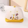 Gorro de malla para bebé verano nuevo lindo caricatura niño protección solar ala suave gorra de visera niña estilo coreano sombrero de sol G310