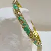 Pulseira de Esmalte Fino Cloisonné 0,6 mm, Pulseira de Esmalte Cloisonné Estilo Novo, Pulseira de Esmalte Cloisonné com Gotejamento de Óleo Transfronteiriça