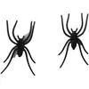 Araña Pequeña Halloween Taza Entera Juguete de Araña Varias Especificaciones de Araña Se Pueden Mezclar en Paquetes Pequeños Araña Negra Divertida