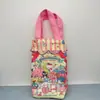 Bolsa para botella de agua de dibujos animados Sanrio, bolso cruzado, bolso de peluche de Kuromi, bolso tipo cubo de Cinnamoroll, bolsa de almacenamiento de mano, bolsa de lona
