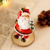 Decoração de mesa criativa boneco de neve Papai Noel pequenos enfeites mini layout de cena de Natal adereços para fotos