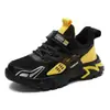 Zapatos para niños de 10 a 15 años, primavera y otoño, nuevos, de cuero, ligeros, suela suave, para niños estudiantes, ligeros, para correr, deportivos