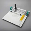 Amostrador testador de resistência ao esmagamento de borda de papelão Cortador de amostras planas de papelão Faca amostradora de esmagamento de borda de papelão =