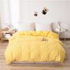 Juego de cama para las cuatro estaciones con estampado de algodón de aloe vera, funda de edredón separada, individual y doble, tres piezas por envío
