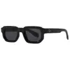 Óculos de Sol Quadrados Pequenos de Armação Retrô para Homens e Mulheres, Modernos e Versáteis, Lentes Planas, Óculos de Sol para Proteção Solar ao Ar Livre