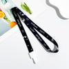 Cordón de Plástico de 1.5 cm con Hebilla Integrada de Dibujos Animados para Tarjetas de Identificación, Acreditaciones de Exposición, Credenciales de Trabajo, Portacredencial Universal en Stock