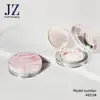 Pedido Jinze: Tapa Redonda de Forma Irregular con Espejo, Caja de Cojín de Aire con Cierre a Presión, Material de Empaque de Tubo Vacío de Plástico