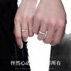 Anillo de Pareja Galaxia Lightyear Un Par de Hombres y Mujeres Nicho de Alta Gama Lujo Ligero Anillo Luminoso Tindal Anillos Regalos
