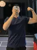 Nueva Camiseta Deportiva Casual Transpirable para Hombre, Ajustada, Versátil, de Secado Rápido, Manga Corta, Ropa de Fitness, Entrenamiento, Primavera y Verano