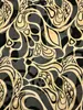 Tecido estampado em chiffon com recorte para vestidos femininos de primavera e verão, Hanfu estilo chinês, lenços de seda, xales e têxteis