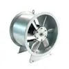 Ventilador Axial Industrial de Alta Potência Resistente a Altas Temperaturas Baixo Ruído Velocidade Única/Dupla para Porão, Garagem e Shopping Center
