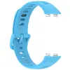Adecuado para Correa Oficial de Silicona Huawei Band 8/9/10, Correa de Silicona con Cabezal de Metal Huawei Band 9