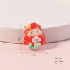 Accesorios para Joyería DIY Dibujos Animados Linda Princesita Pegamento de Crema Funda para Teléfono Resina Accesorios Pequeños Pasador Materiales Hechos a Mano