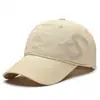 Nueva gorra ligera y fina repelente al agua de secado rápido para primavera y verano, visera solar para hombre y mujer, gorra de béisbol con letra bordada, transfronteriza