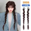 Coleta Postiza para Mujer, Estilo Europeo y Americano, Dulce y Fresca, Trenzas de Boxeadora Realistas, Trenzas Largas, Trenzas Retorcidas, Coleta Falsa
