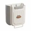 Cubo de Basura Plegable para Cocina Hogar Colgante en Gabinete Almacenamiento de Basura Sin Agacharse Espesado Calibre Grande Cubo de Basura
