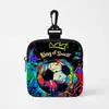 Bolsa de Monedas con Estampado de Fútbol Copa Mundial 2026 Cremallera Entrenamiento al Aire Libre Bolsa para Comida de Perro Almacenamiento Bolsita para Auriculares Mini