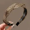 Nueva diadema de alta gama 2026, peine para el cabello estilo Maillard para peinar y arreglar los cabellos sueltos, accesorio para el cabello de uso diario estilo coreano para usar al aire libre
