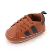 Sapatos de bebê para primavera e outono, sola macia, sapatos casuais para bebês, cadarço frontal, sapatos infantis casuais 2547