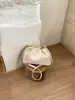 Bolsa de Ombro com Corrente de Diamante para Mulheres, Nova Tendência de Verão 2026 Estilo Chanel, Bolsa Tiracolo Bucket para o Dia a Dia