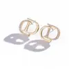 Pendientes Cd de Plata de Ley S925 para Mujer 2025 Nuevos Pendientes Elegantes Simples y Estilizados Pendientes Versátiles Exquisitos de Alta Gama