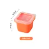 Molde para cubitos de hielo rejilla pequeña de hielo caja de almacenamiento de hielo artefacto de hielo congelado hielo independiente fresco verano silicona sellado pieza grande individual