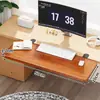 Tablero de Extensión para Escritorio, Expansión y Extensión sin Taladro, Reposamuñecas para Escritorio de Computadora, Plegable, Tablero de Fijación Alargado y Ensanchado