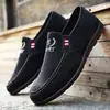 Nuevos Zapatos de Tela Old Beijing transpirables de suela blanda para Primavera y Otoño, slip-on casual, suela de tendón, caña baja, zapatillas de lona sencillas