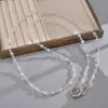 Nova Corrente Transversal de Contas de Cristal de Luxo Leve para Entrada, Corrente para Celular com Contas, Cordão Híbrido com Contas para Celular, Decoração Pendente, Corrente para Bagagem, Cordão para Mulheres