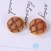 Imitação Comida e Jogar Pão Croissant Bag Resina Acessórios DIY Creme Cola Celular Shell Hairpin Acessórios de Cabelo Geladeira Adesivo