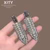 Pinza para el pelo brillante de estilo coreano de alta gama con pedrería, Pinza de moda para flequillo y laterales, Pinza de presión versátil sin costuras, Pinza de pico de pato para mujer