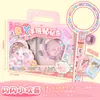 Xinmo Caixa de Adesivos para Pulseira DIY Nova Brinquedo de Menina Personagem Adesivo com Contas Anime Fofo Quebra-cabeça