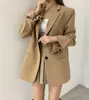 Chaqueta de Traje Clásica Retro Chic Coreana