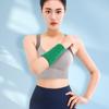 Muñequera Extensa Bordada con Etiqueta Tejida para Hombres y Mujeres, Muñequera Deportiva, Absorbente de Sudor, Transpirable para Baloncesto y Voleibol en Verano